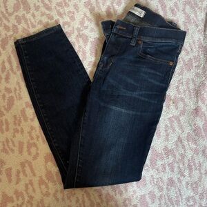 Madewell Dark Indigo Skinny Jeans